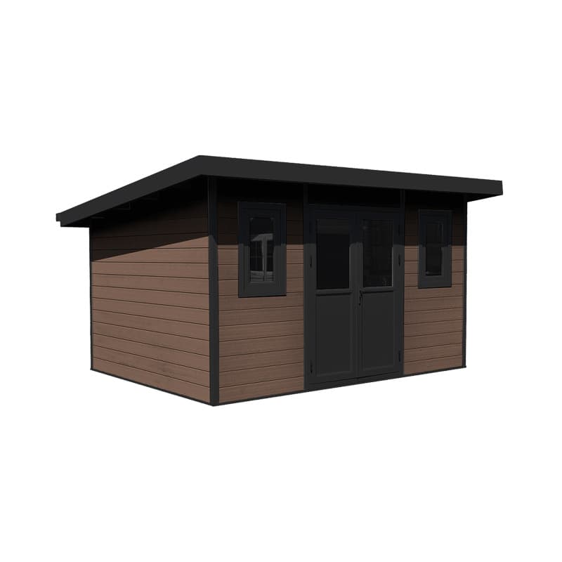Mistral Shed 12' x 10' Walnut