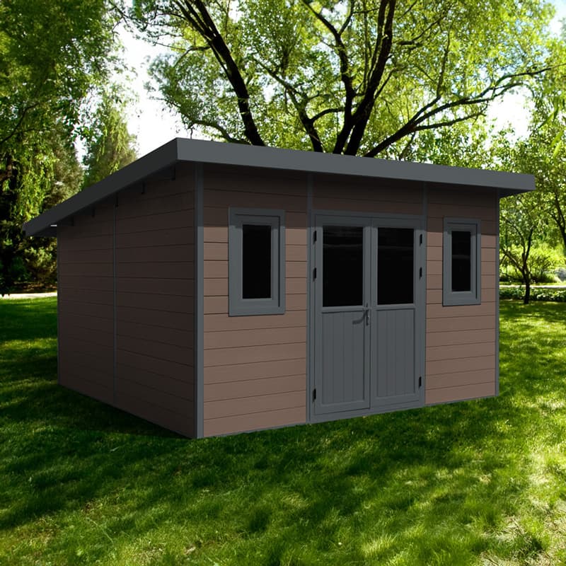 Cabanon Mistral 12' x 12' Cèdre Brun