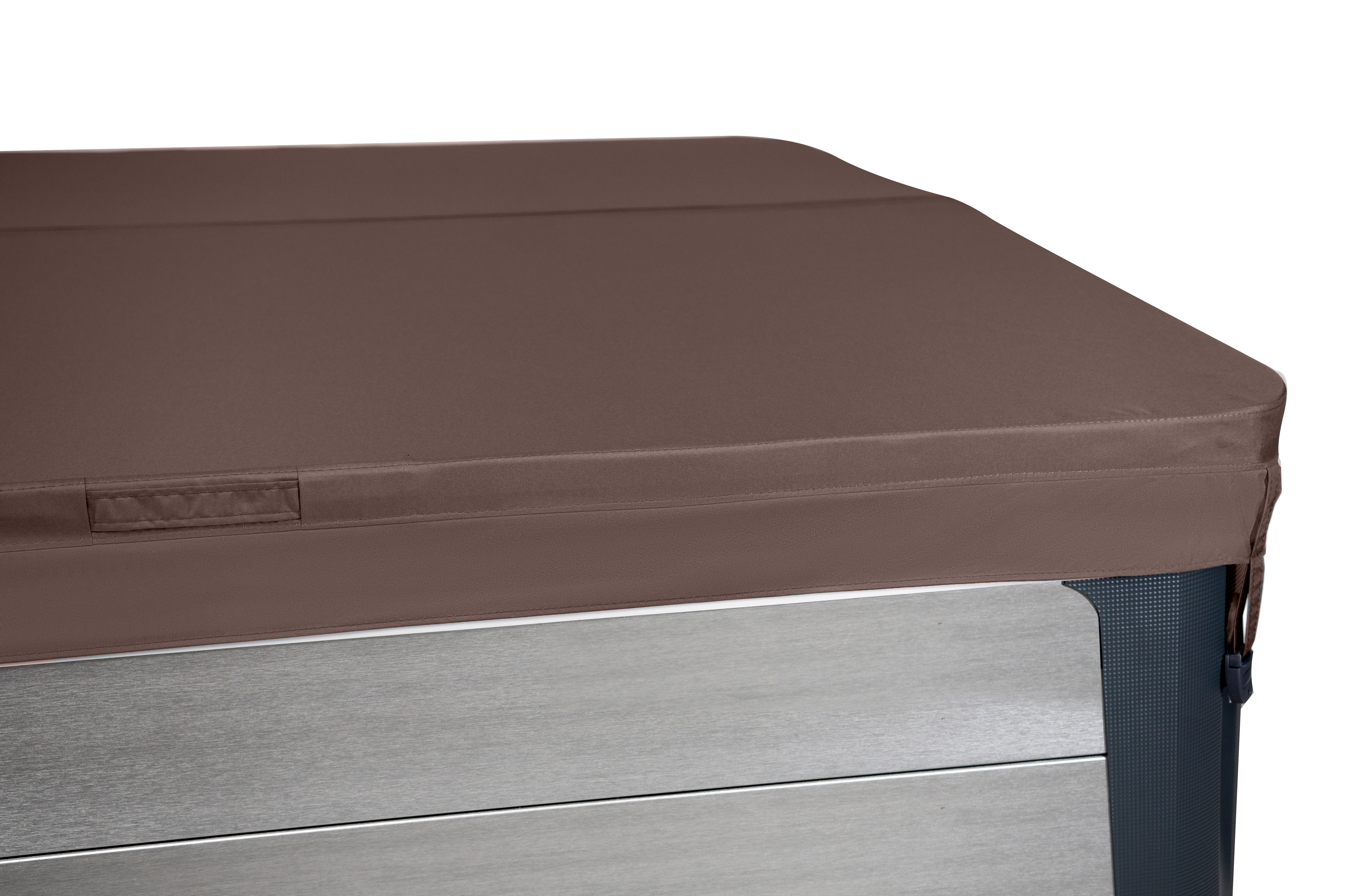 Couvercle pour spa INNOVASPA - Weather Shield - Olexia 3 - Acajou