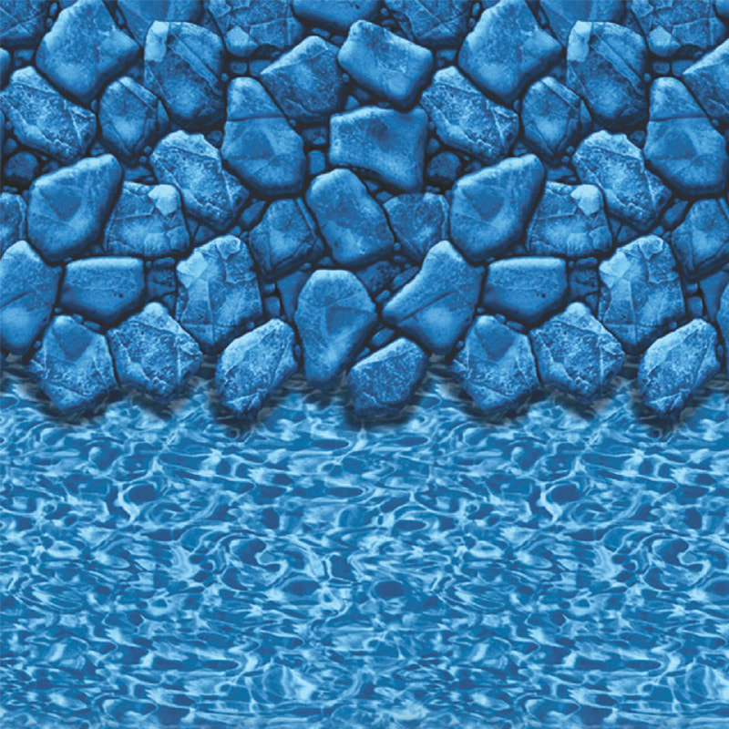 thumbnail image 2 of Swimline Overlap 27' Round 54 In. Depth Boulder Swirl Above Ground Pool 2 of 11