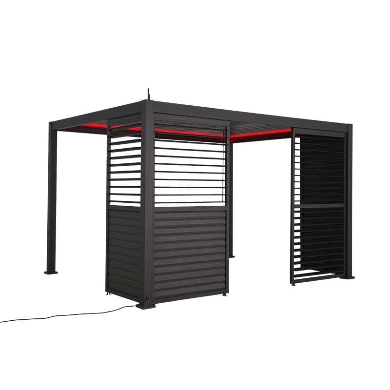 Movable louver panel for 13' pergola - Anthracite