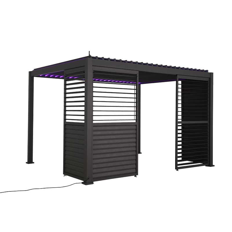 Movable louver panel for 13' pergola - Anthracite