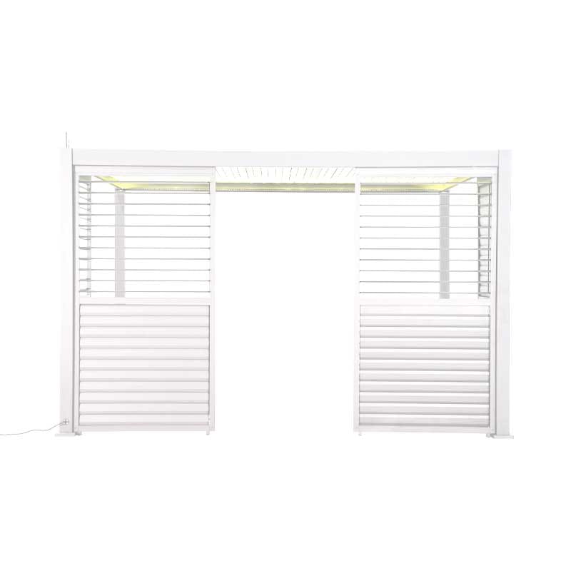 Movable louver panel for 13' pergola - White