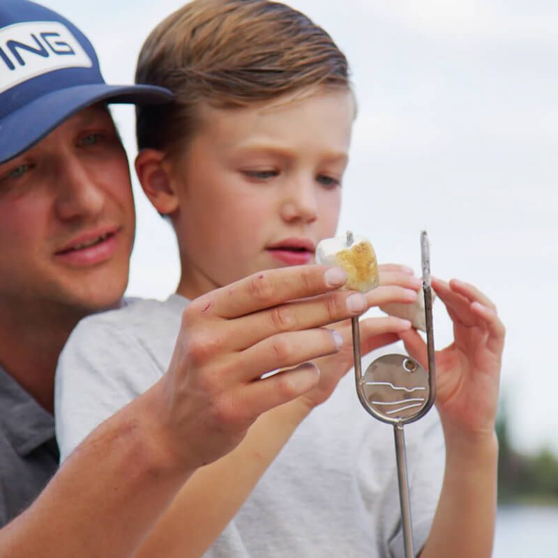 Fire roasting sticks