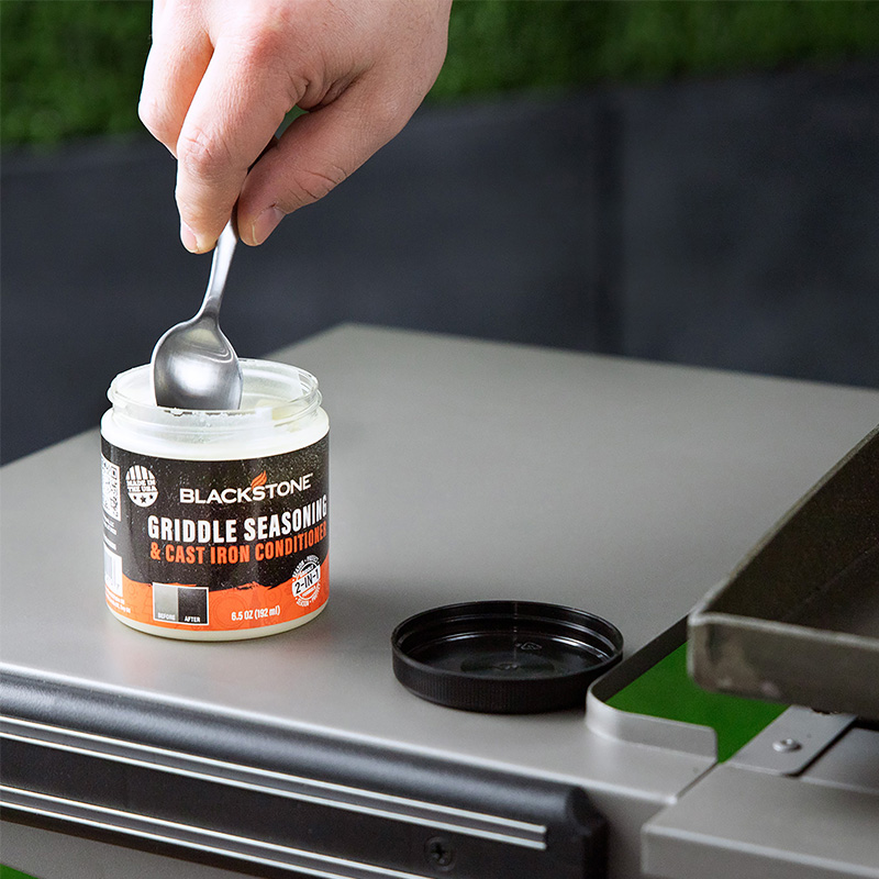 Assaisonnement pour plaque chauffante et conditionneur pour fonte Blackstone