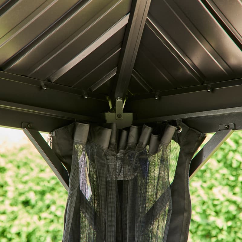 10' x 12' Brunello Gazebo - Anthracite