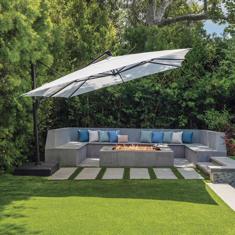 Blue Parasol Garden Market Umbrella,Patio Umbrella Beach