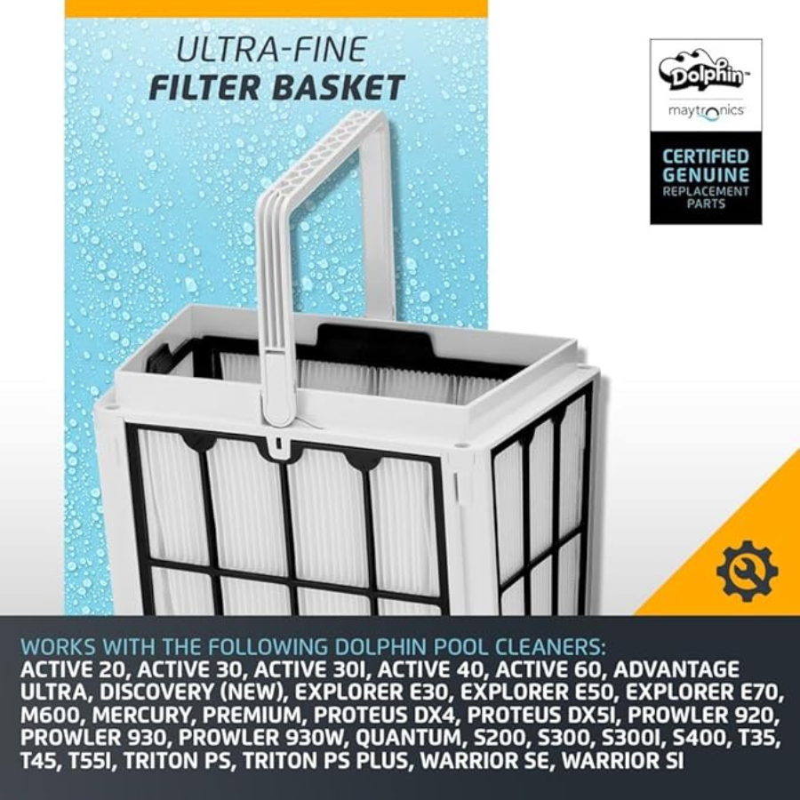 Maytronics Dolphin - 9991458-ASSY - Dolphin Replacement Cartridge Filter Element