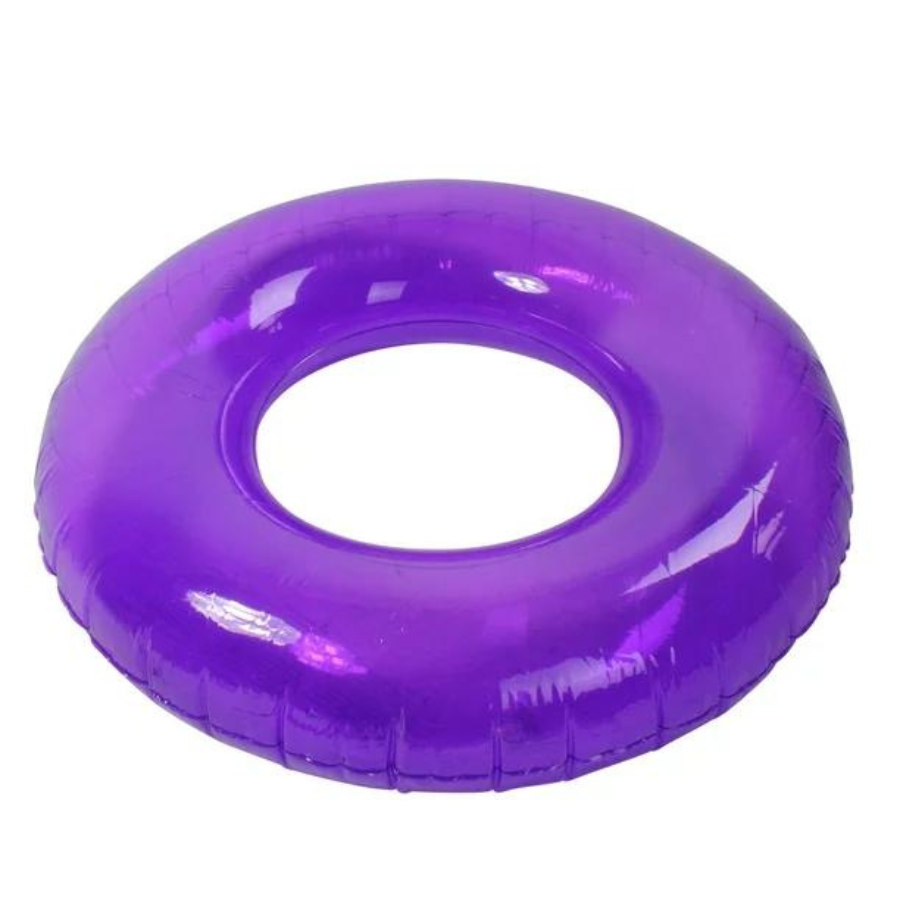 Purple Colour Bright Pool Swim Ring (30 inch)