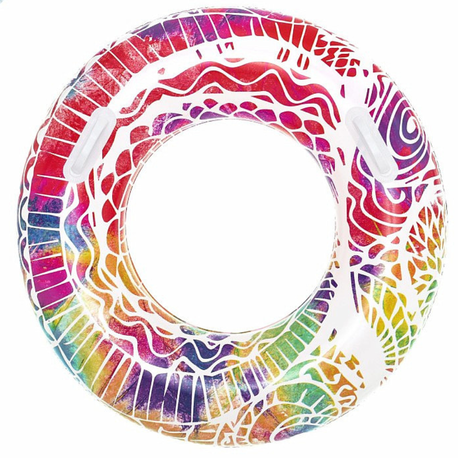 Anneau de natation d'été (rose)