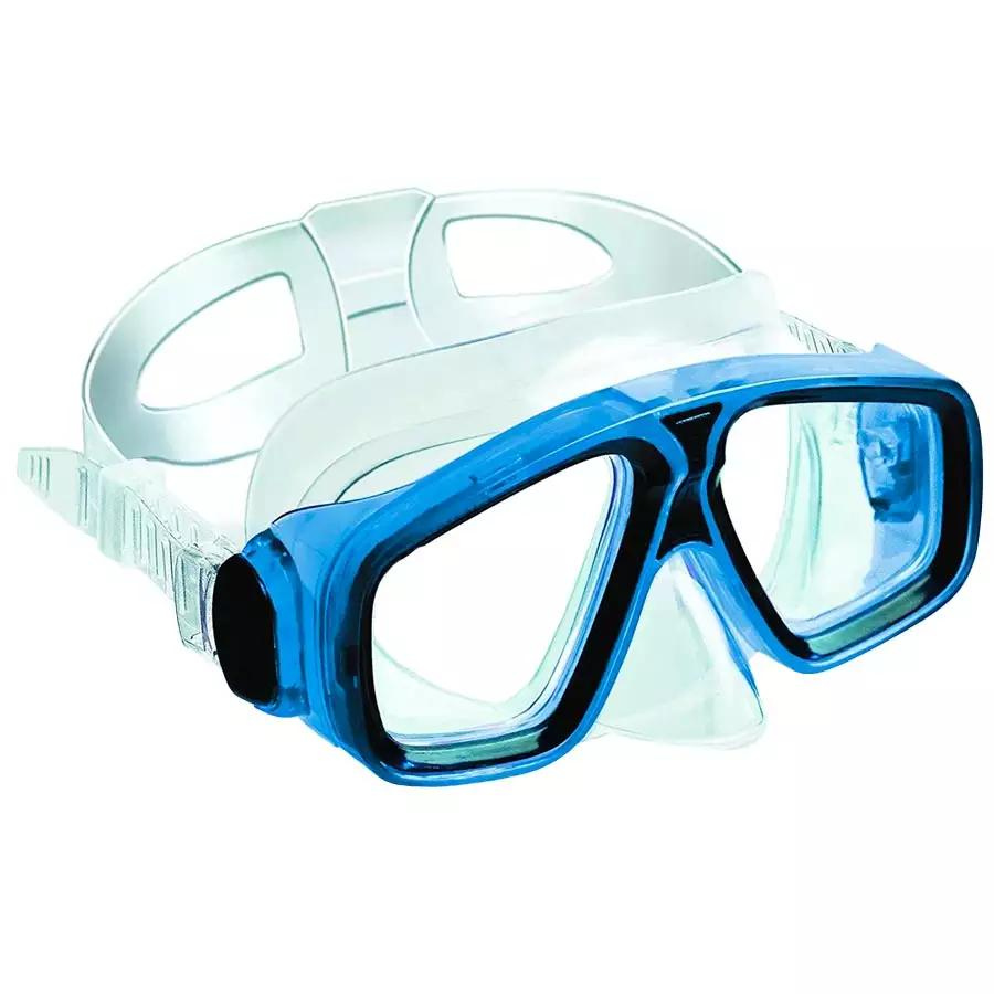 Masque de natation Stingray pour enfant (bleu)