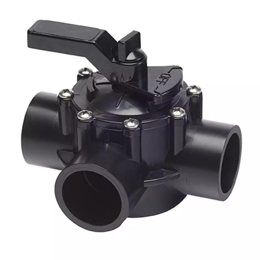 Valve à trois voies de 2 pouces (SLIP X SLIP)