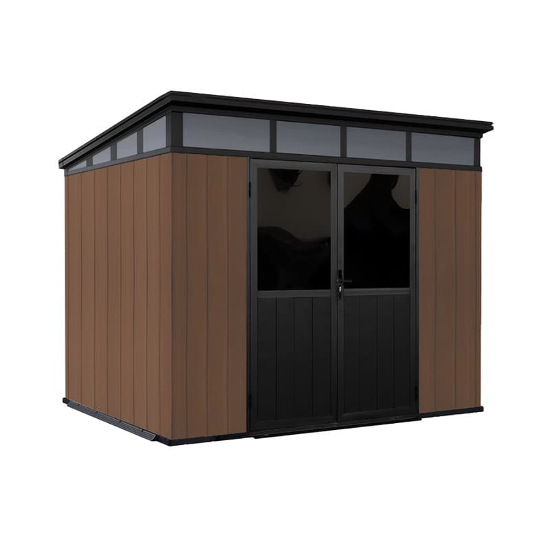 Mirage Shed 9' x 7' Walnut