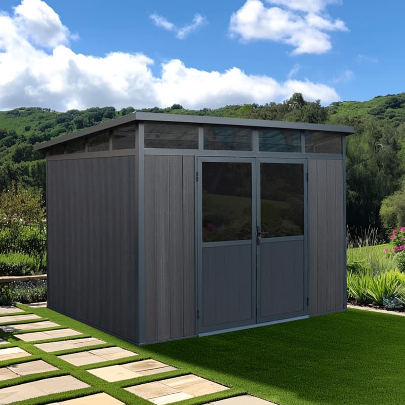 Mirage Shed 9' x 7' Grey Rock