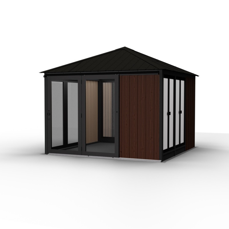 Pavillon Sofia 11' x 11' - Blacksmith - Espresso