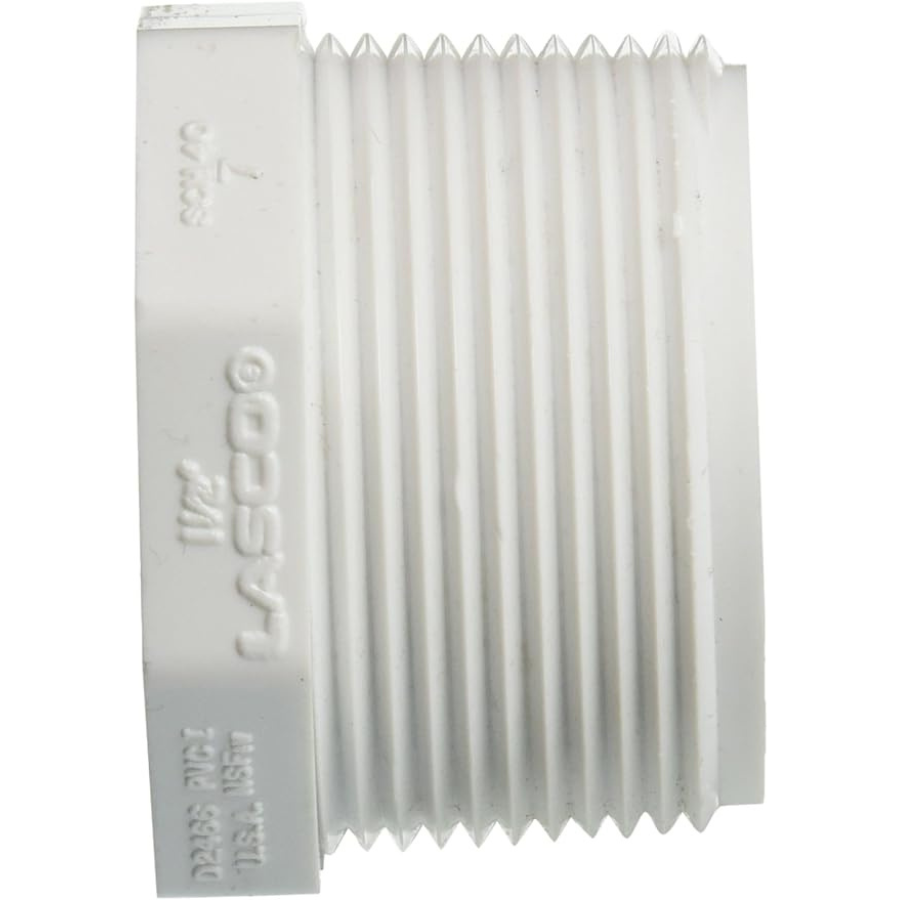 Bouchon MIPT en PVC de 0,5 pouce