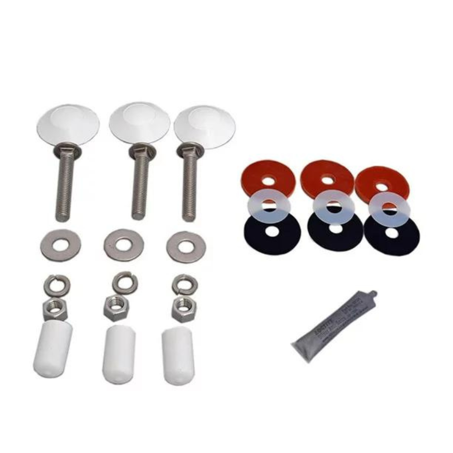 Inter-Fab Complete Duro-Beam and Techni-Beam Board Hardware Kit (Stainless Steel)