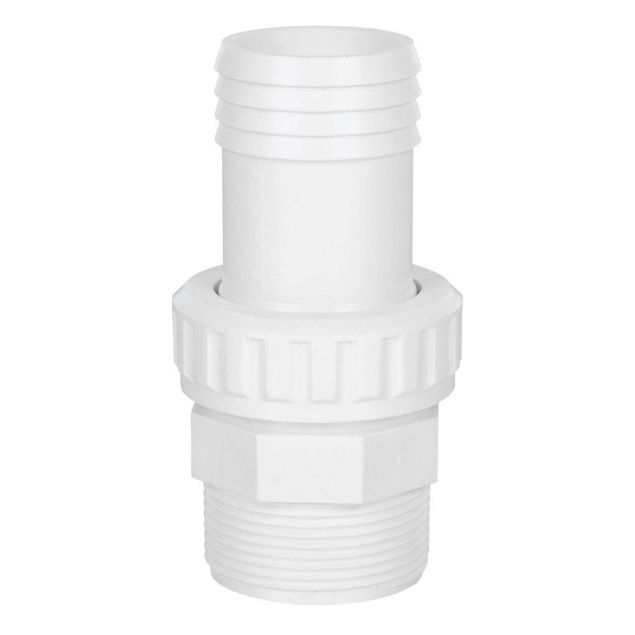 Discontinued 1.5 Inch Quick-Connect Adapter Fitting - Male International Pipe Thread x Hose Barb