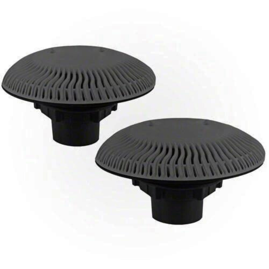 SDX2 Vinyl Safety Drain Cover 2 Pack - Grey