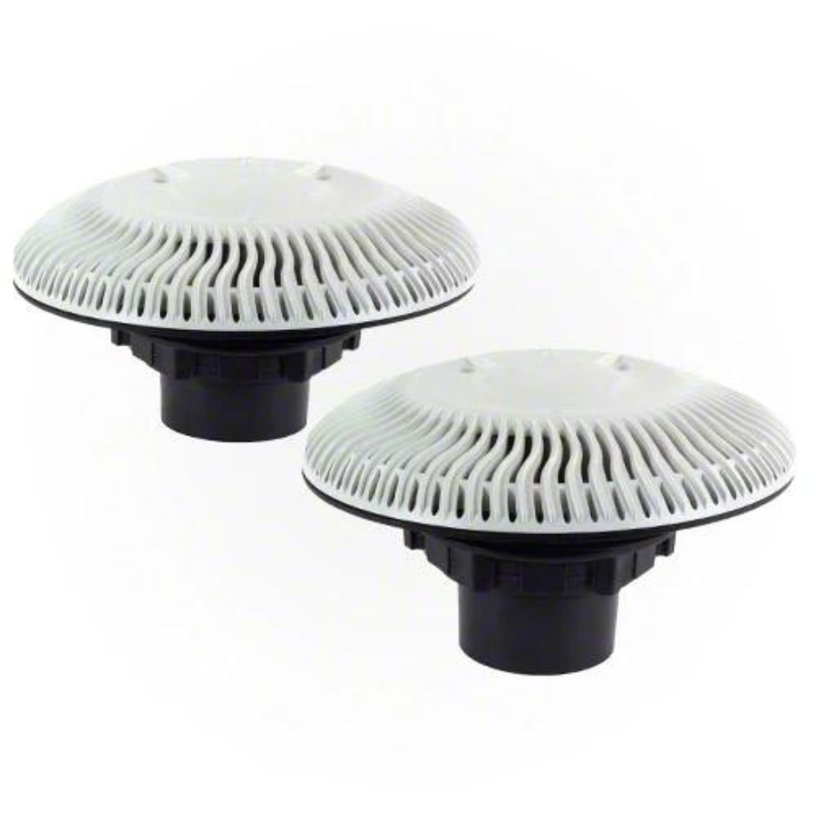 SDX2 Vinyl Safety Drain 2 Pack - White