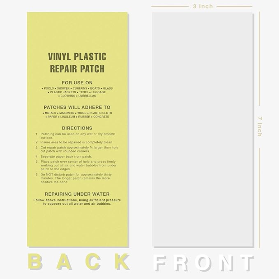 Patchs de piscine en vinyle