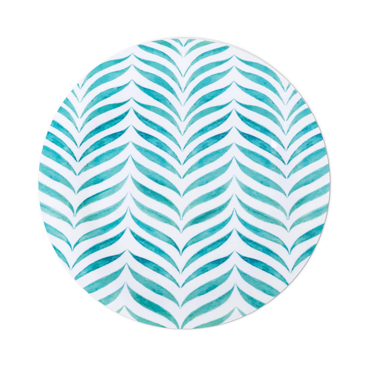 Ensemble de vaisselle en mélamine 12 pièces - Aqua