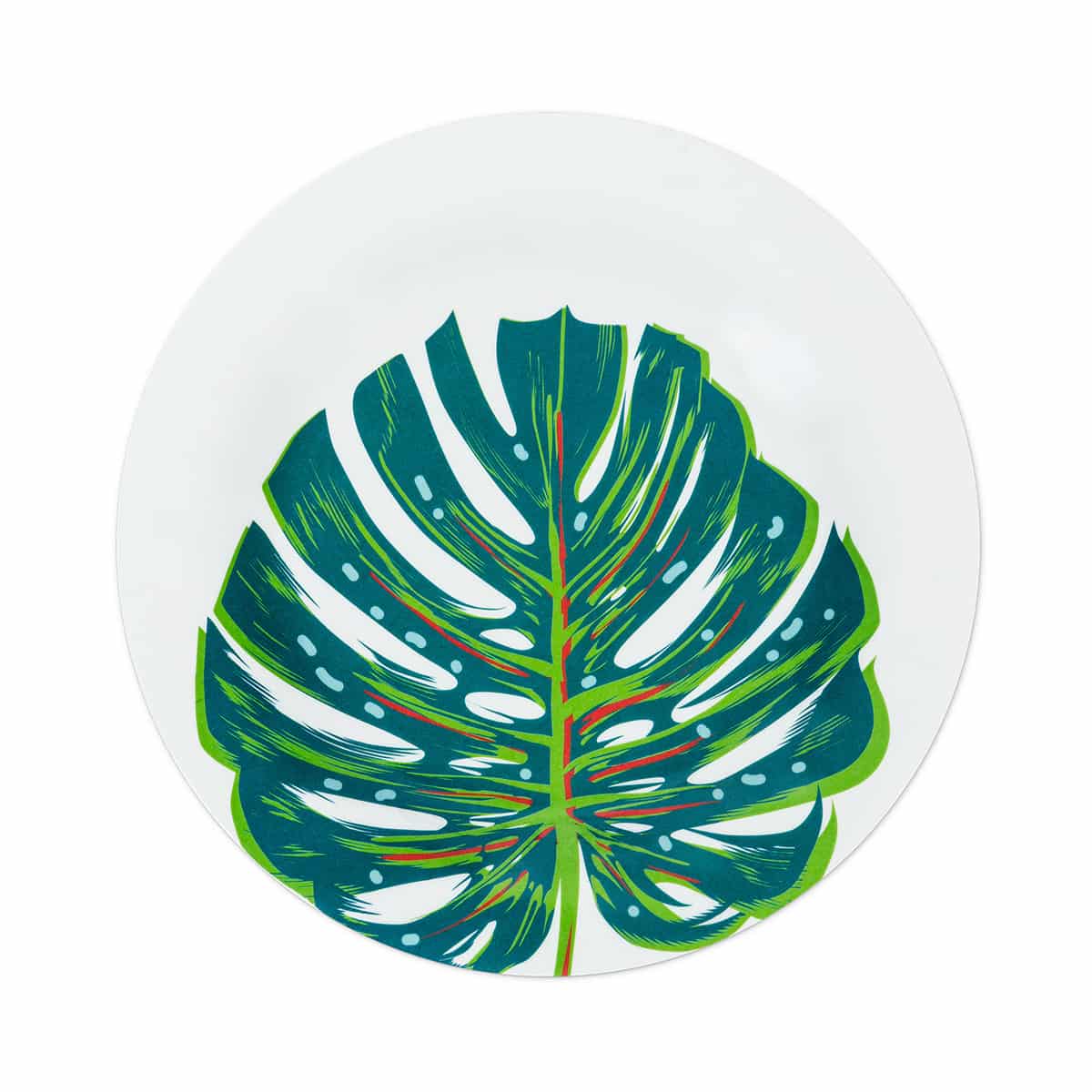 Ensemble de vaisselle en mélamine 12 pièces - Aqua