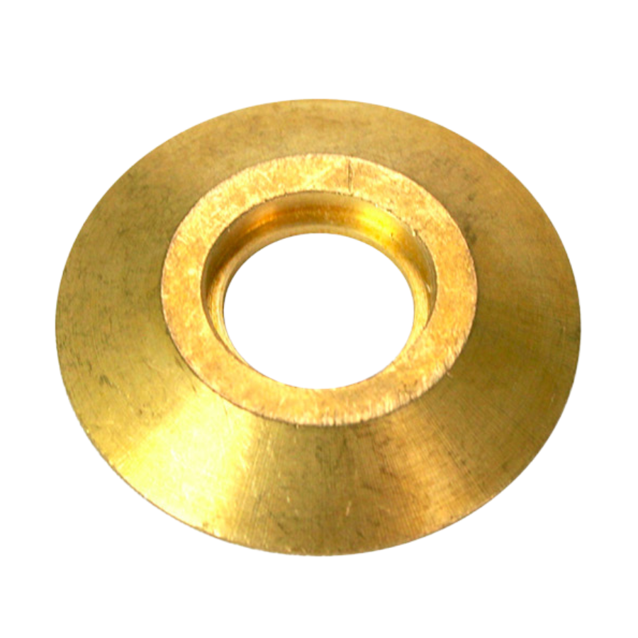 Collier d'ancrage en laiton (écusson) - Simple