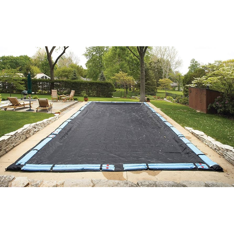 14 x 28 ft Rectangle Inground Elastic Winter Mesh Cover System