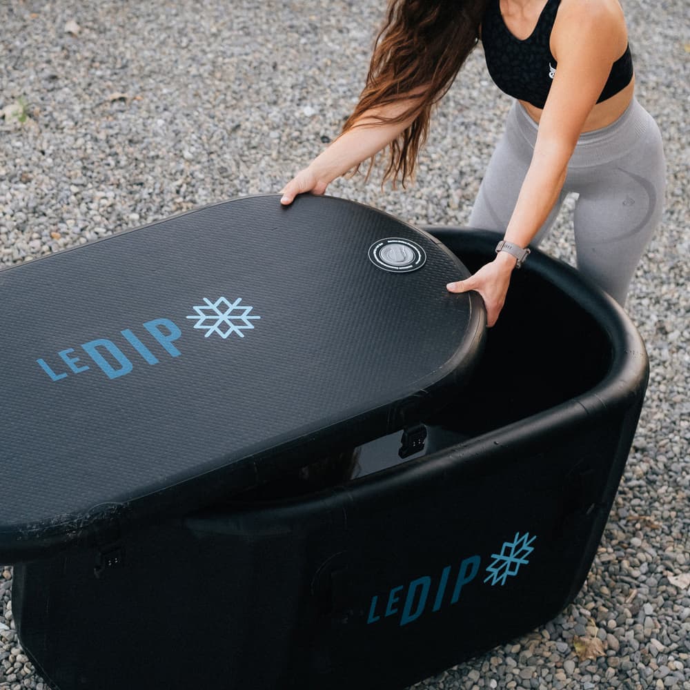 Le Dip portable inflatable Cold Tub