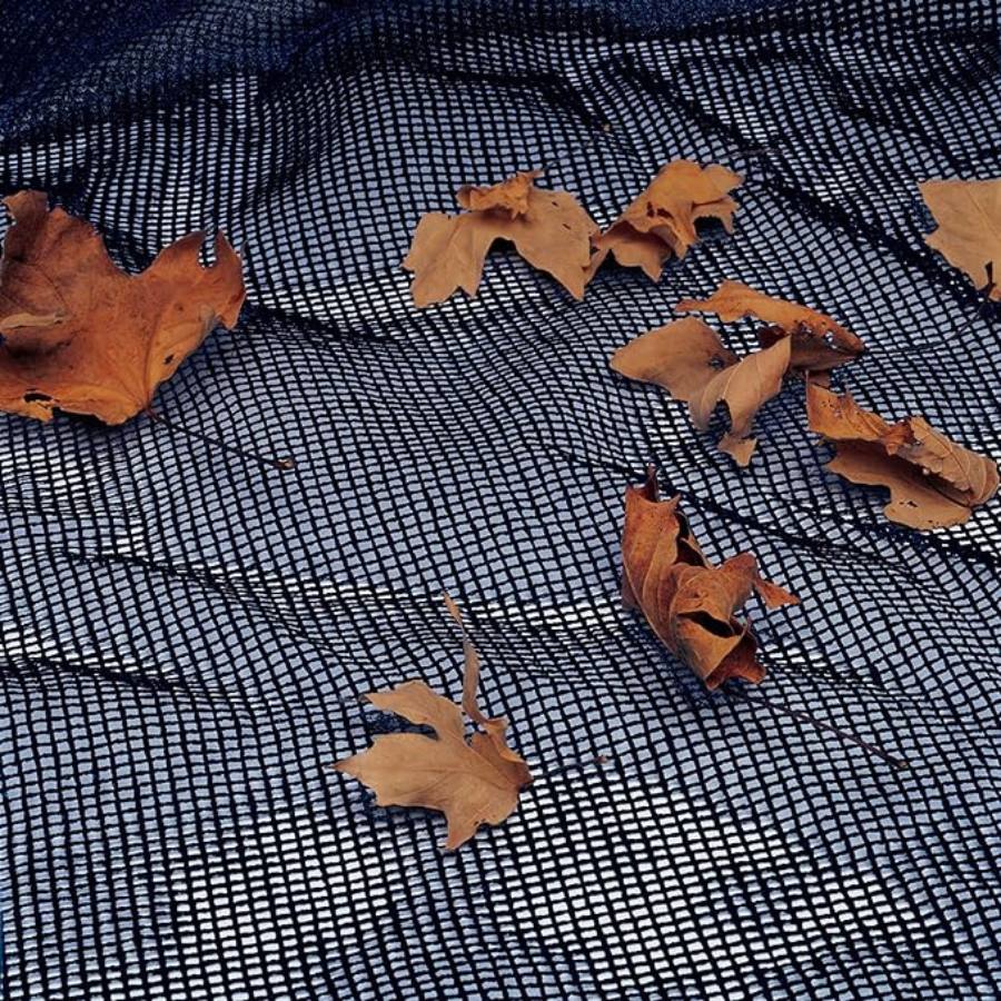 30 ft Round Mesh Leaf Cover Hemmed