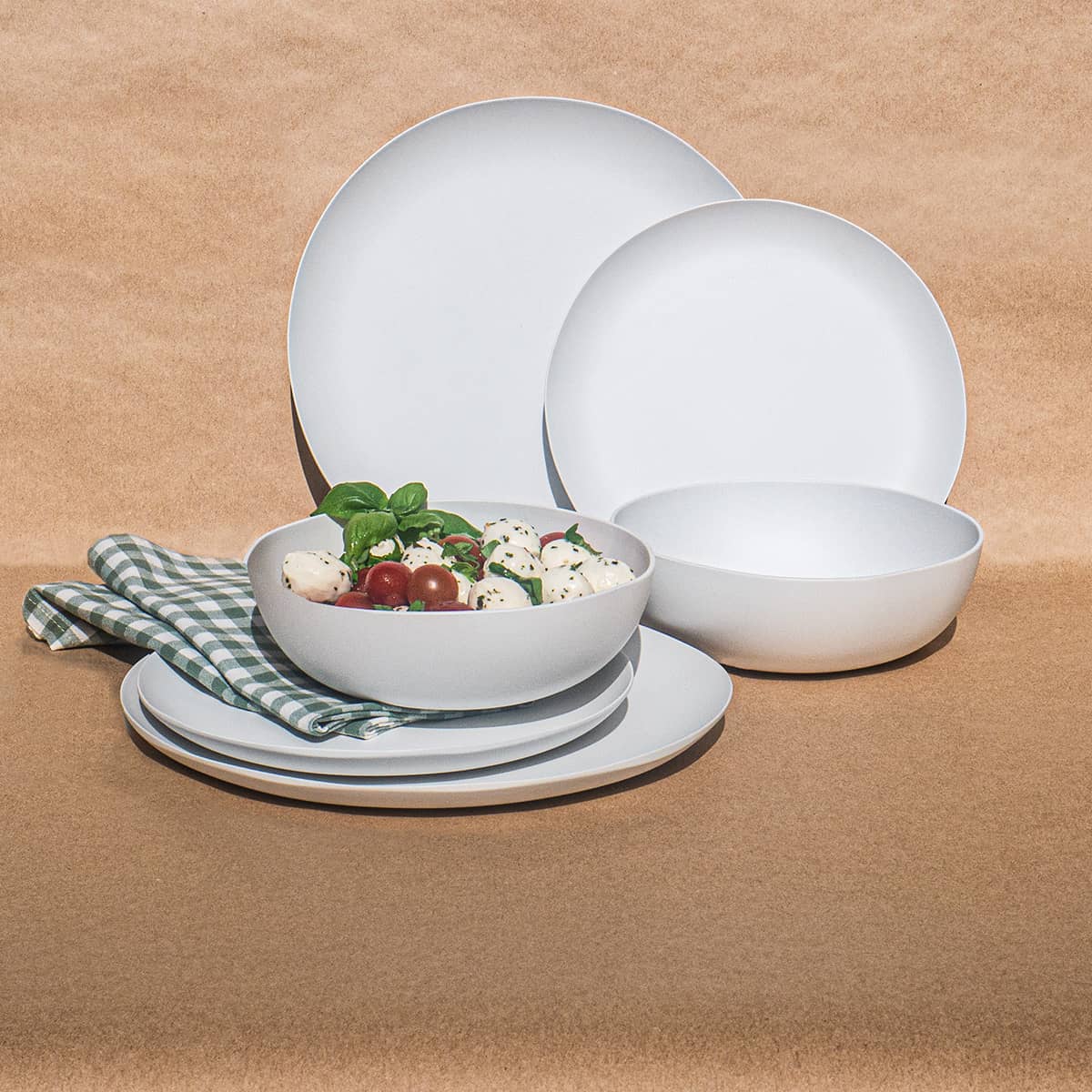 Matte Craft Coupe dinner plate