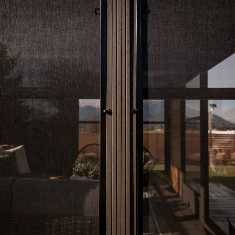 Adela Pavilion 11' x 11' - Blacksmith - Espresso