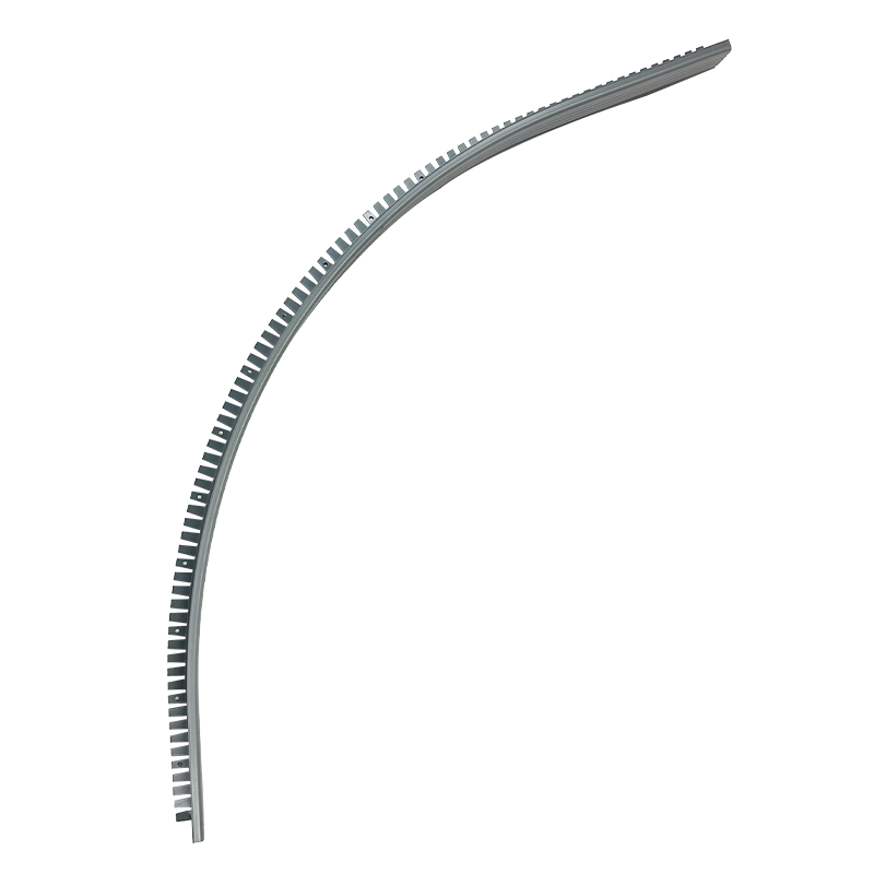 Margelle creusée à double voie grise avec coins arrondis de 2 pieds