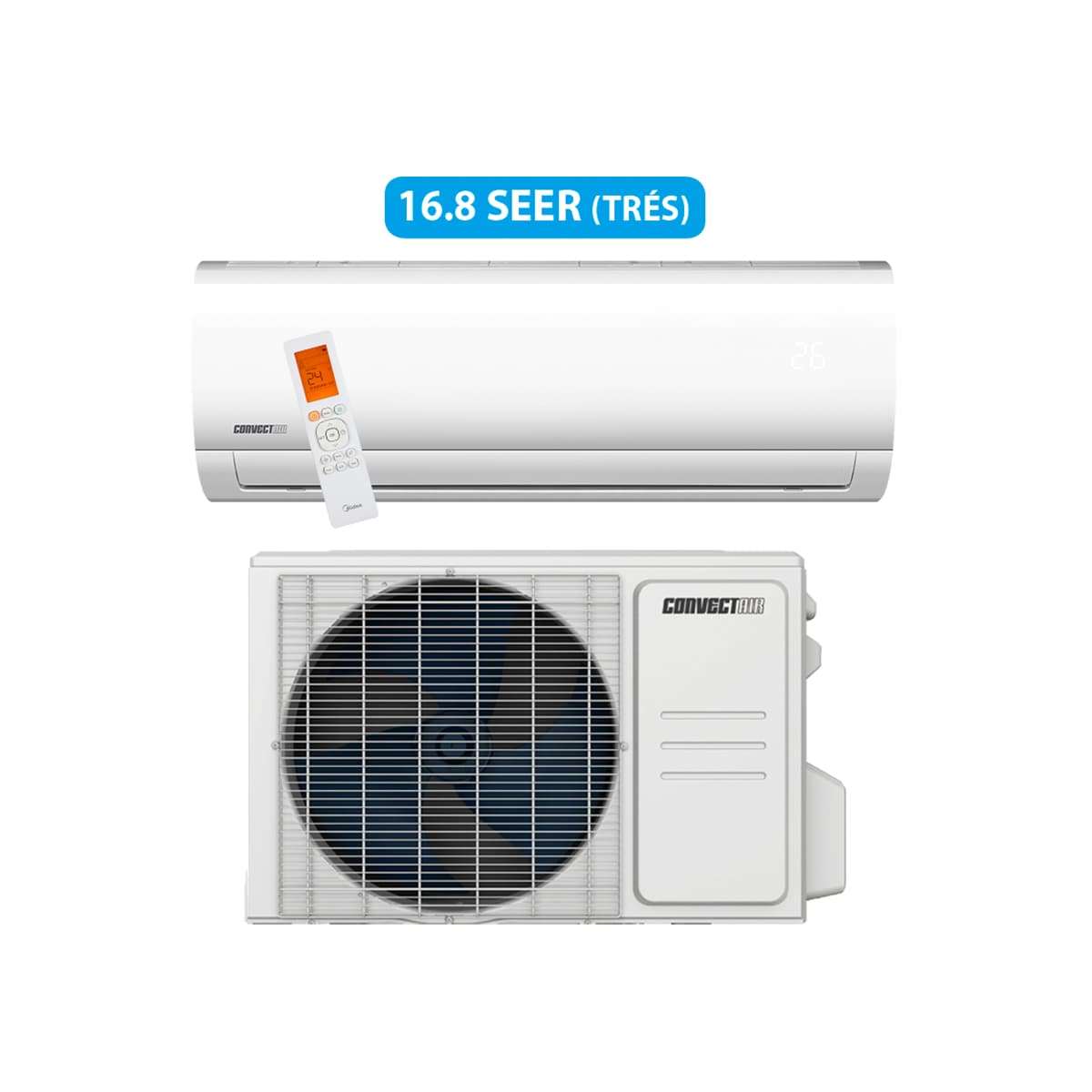 Thermopompe murale Capella 16 - 9 000 BTU