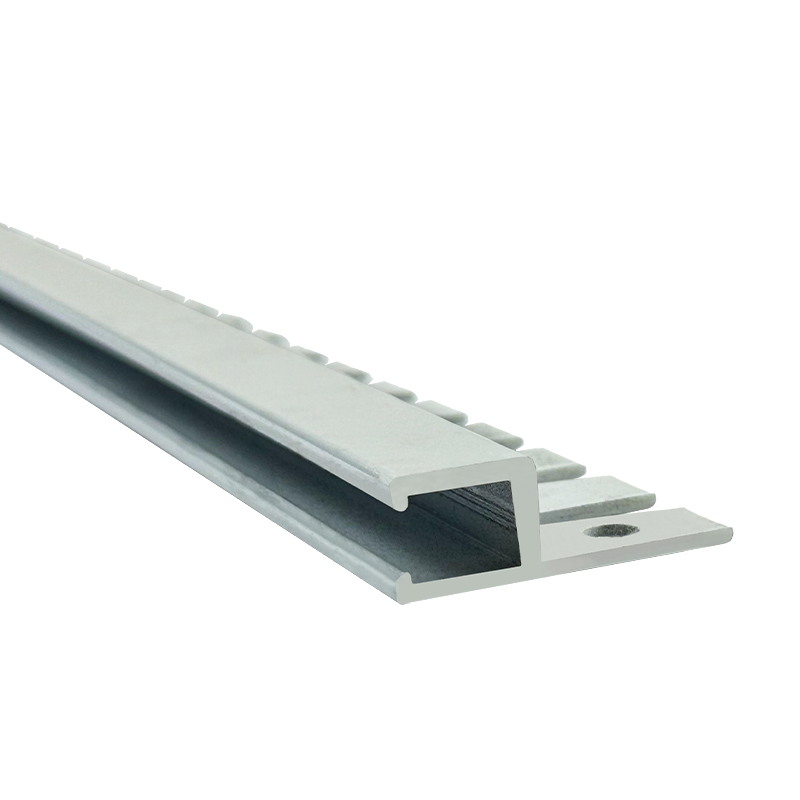 Couronnement de Montage Supérieur à 2 Pistes en Aluminium Blanc pour Piscine Creusée (sections 10 pieds)