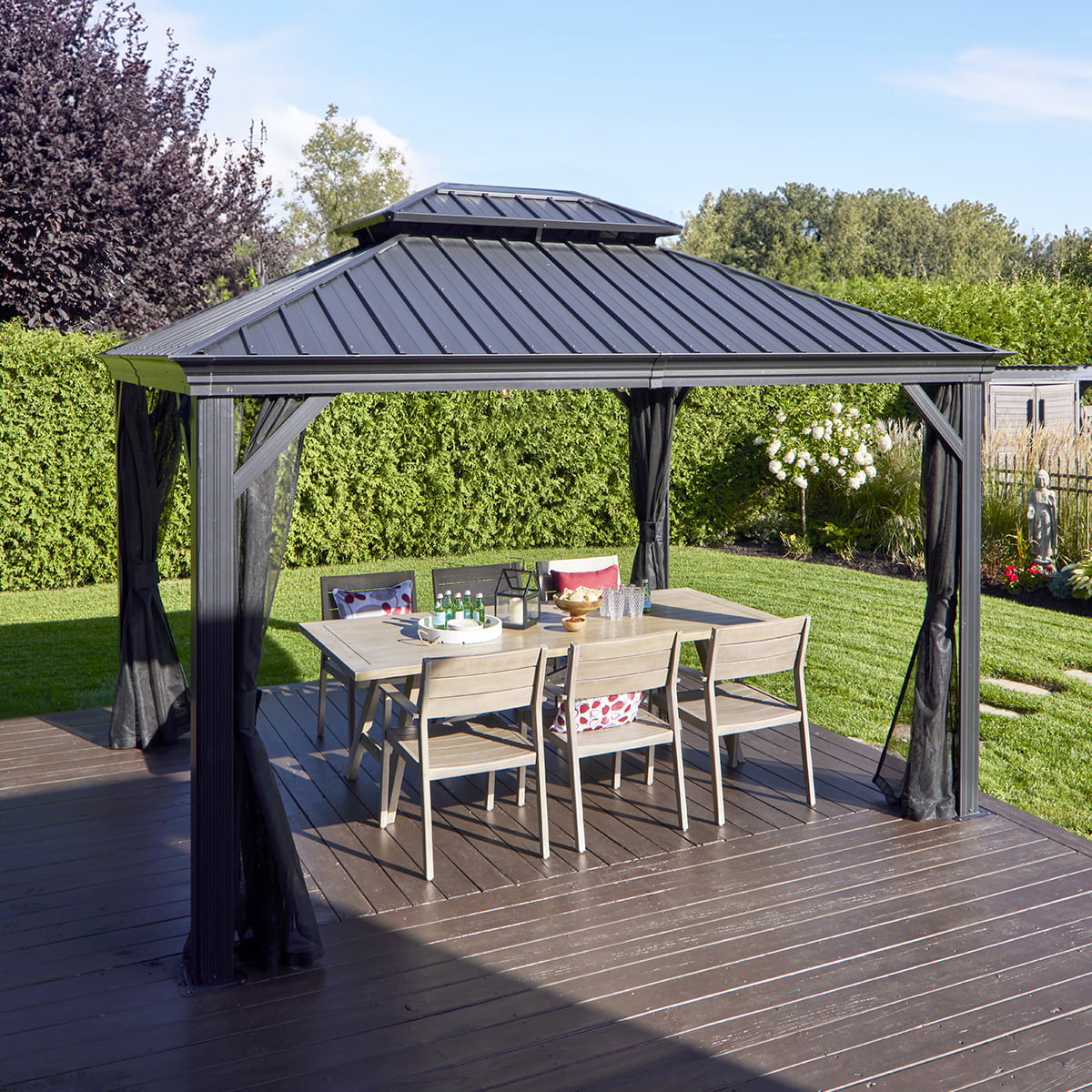 Moustiquaire pour gazebo Bruxelles - 10' x 14'