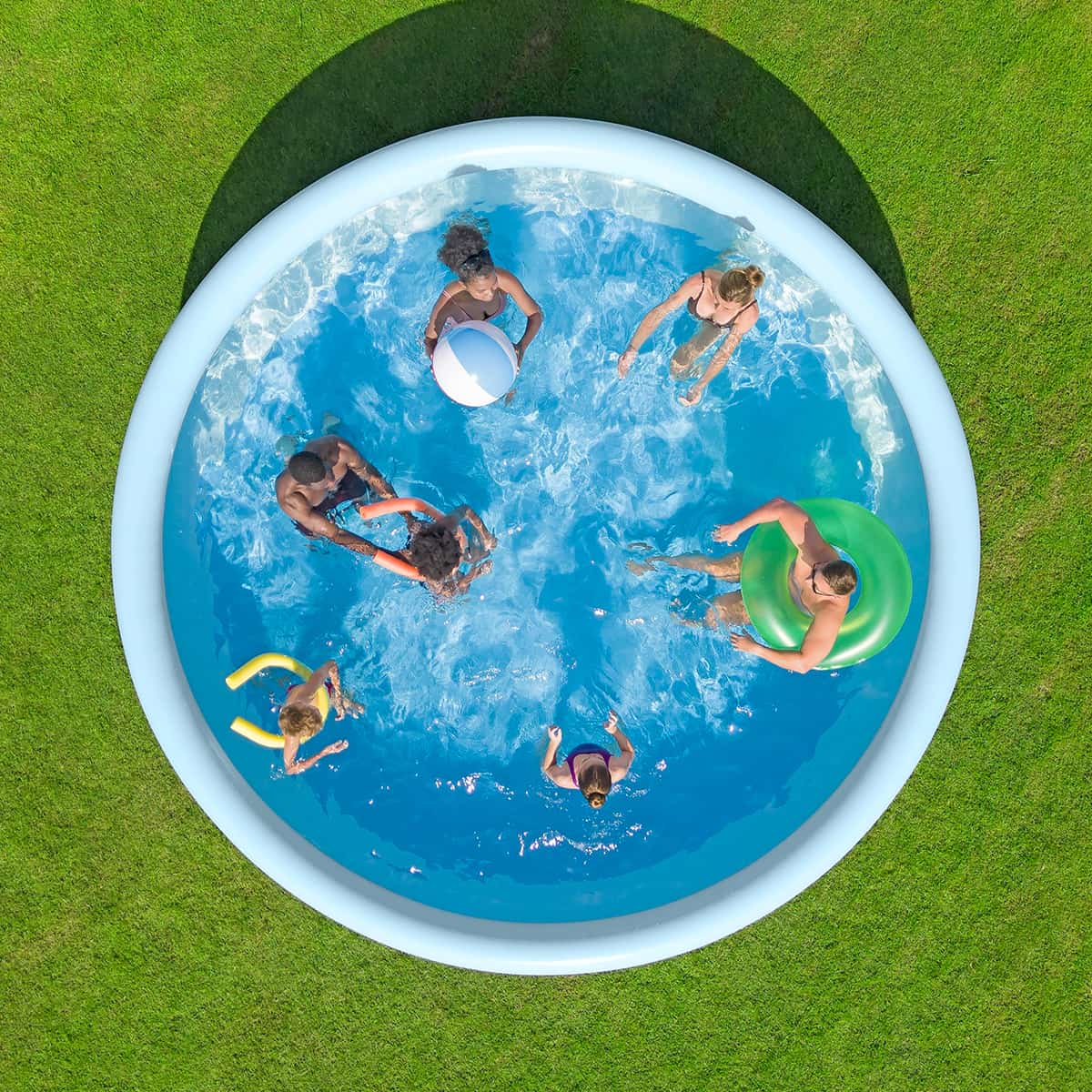 Fast Set inflatable pool - 15' x 42