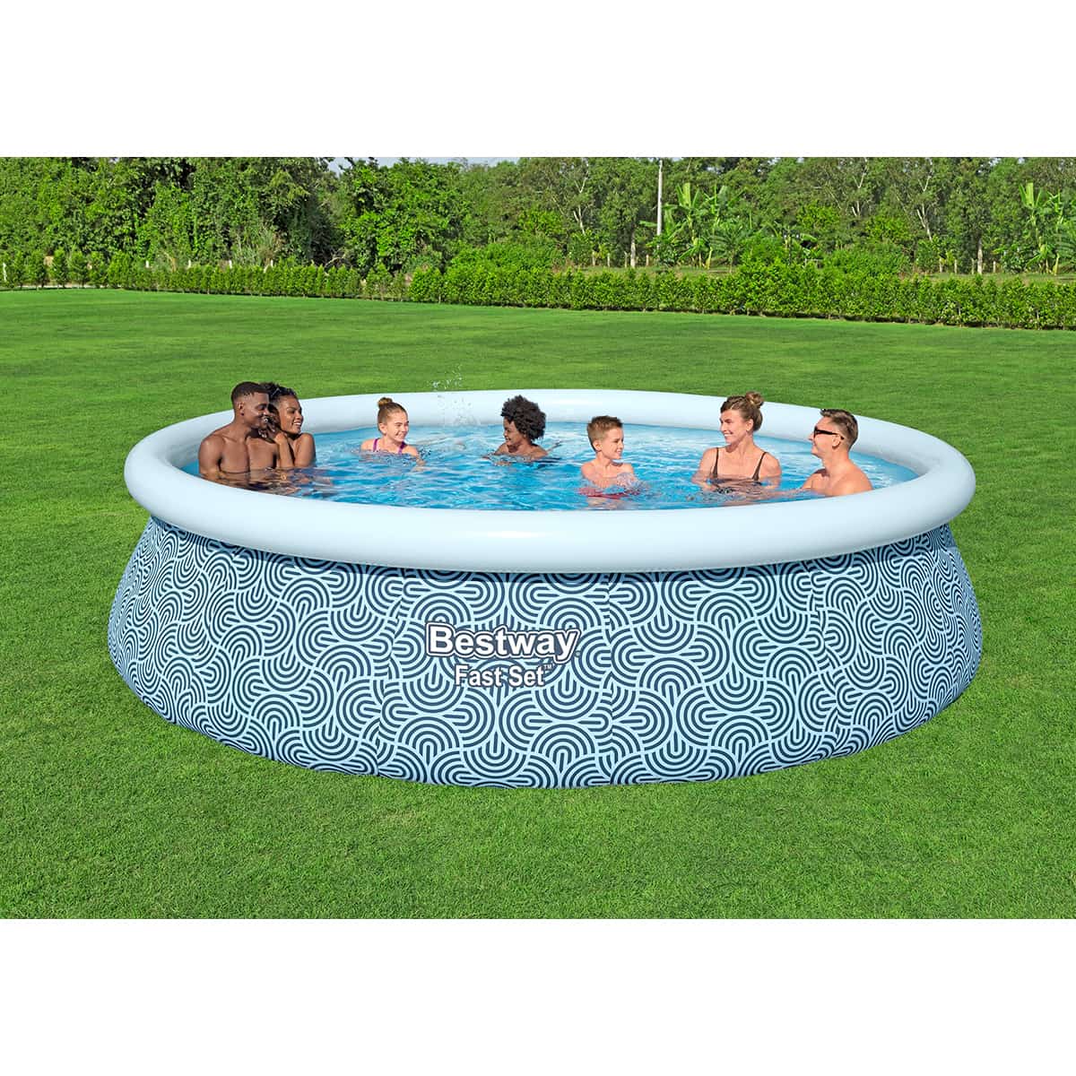 Fast Set inflatable pool - 15' x 42