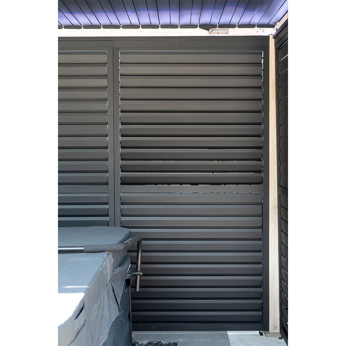 Movable louver panel for 13' pergola - Anthracite