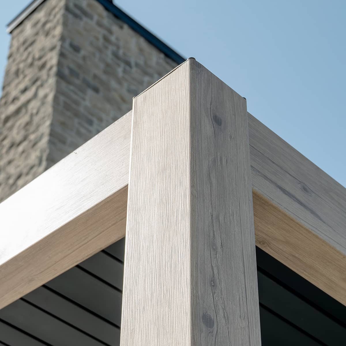 Cosa manual pergola 10' x 10' - Wood finish