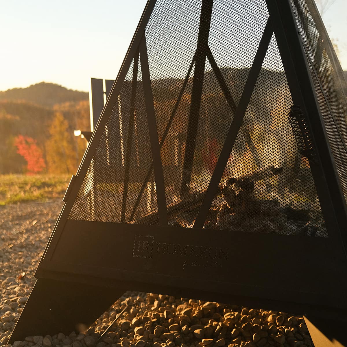 Foyer extérieur au bois Kheops