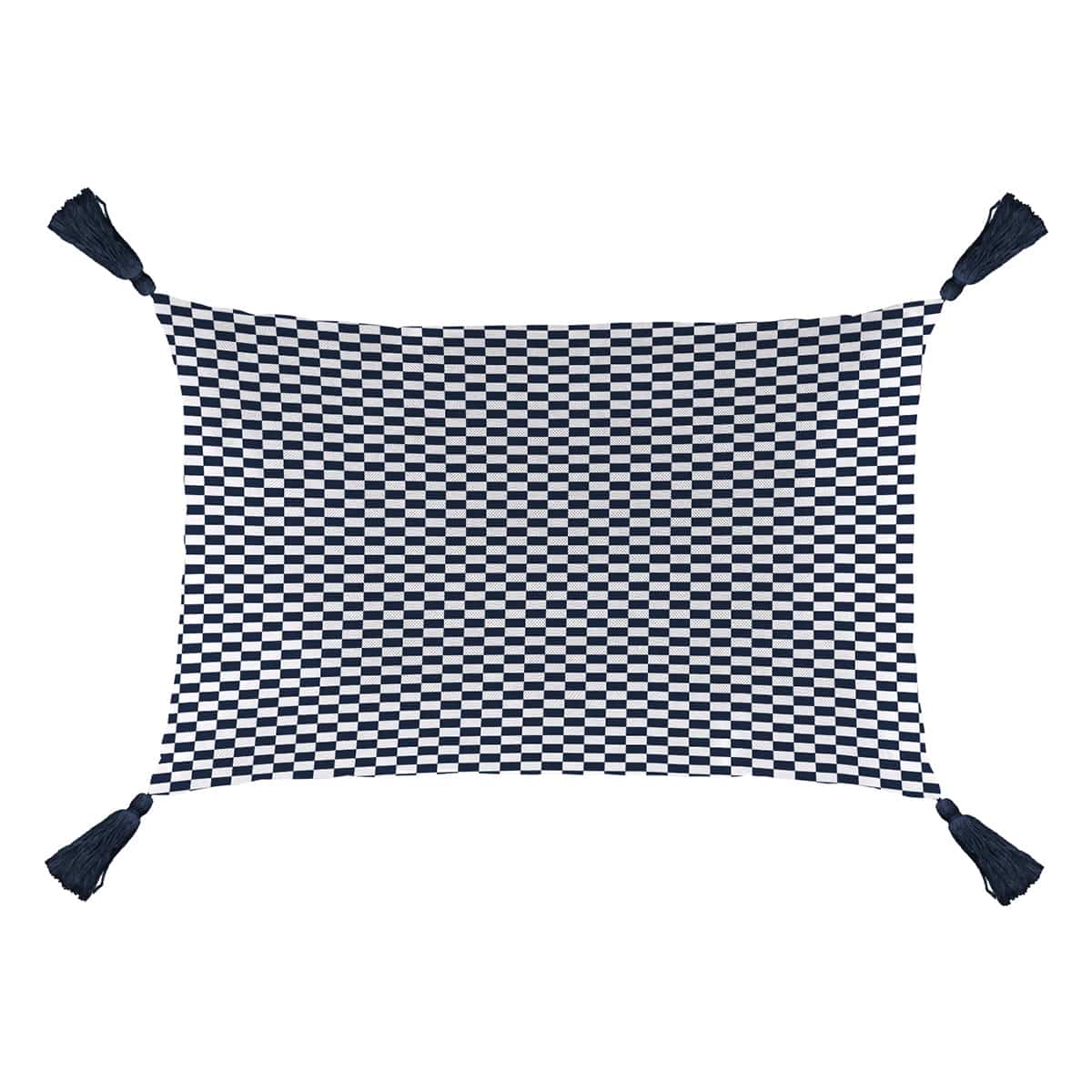 12 in. x 18 in. Lumbar cushion - Woven tiles