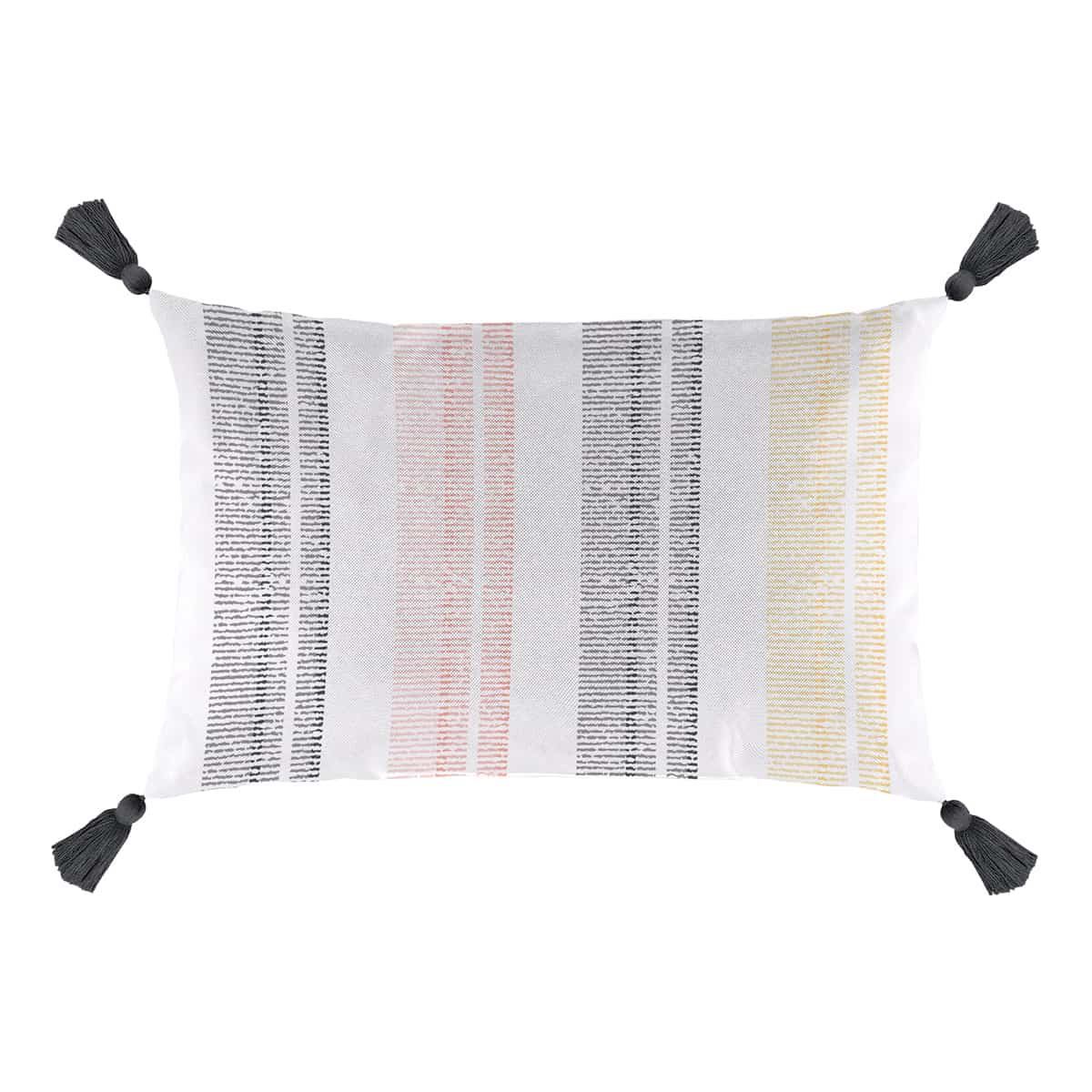 12 in. x 18 in. Lumbar cushion - Wood stripes