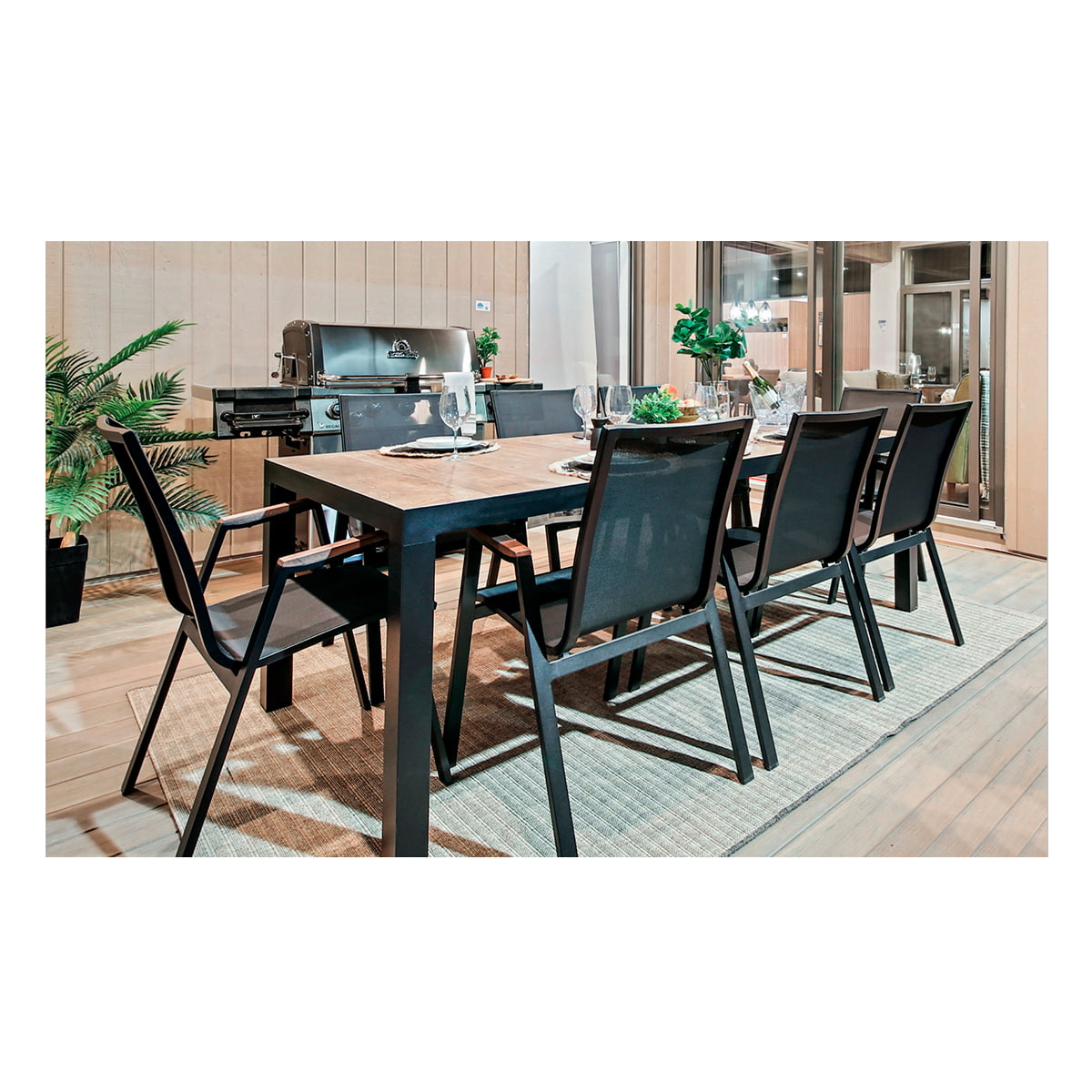 Eastwood rectangular table 39” x 87