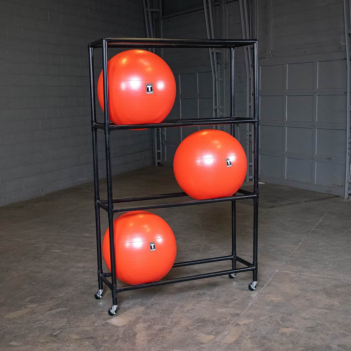 Exercise Ball Storage Rack