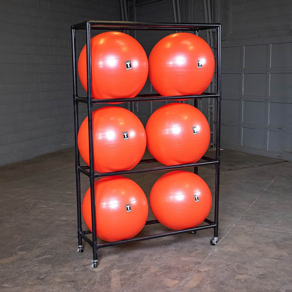Exercise Ball Storage Rack