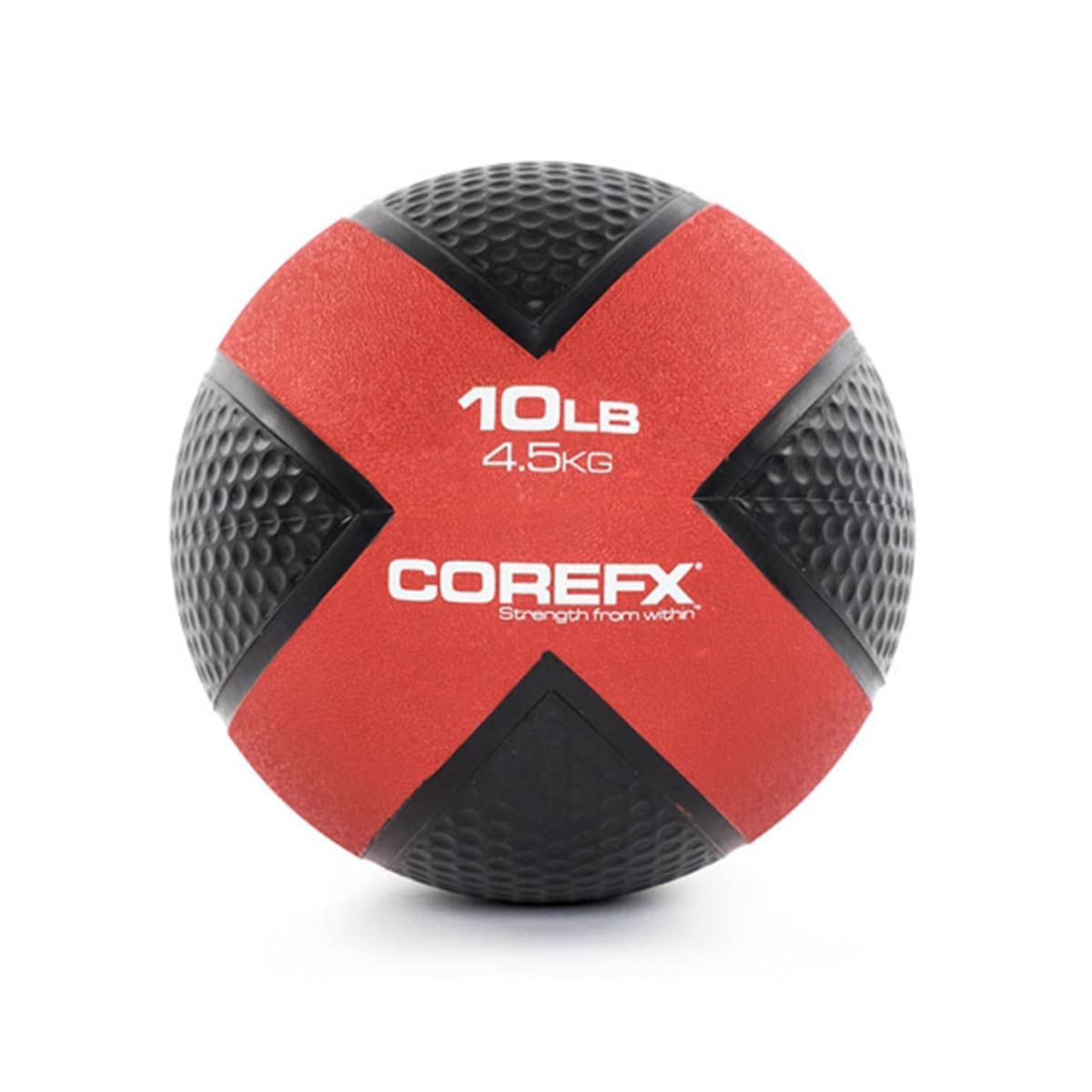 CoreFX Rubber Medicine Ball 10 lbs