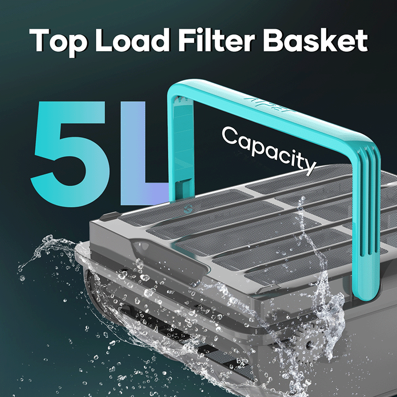 Aiper Surfer M1 Solar Powered Robotic Pool Surface Skimmer