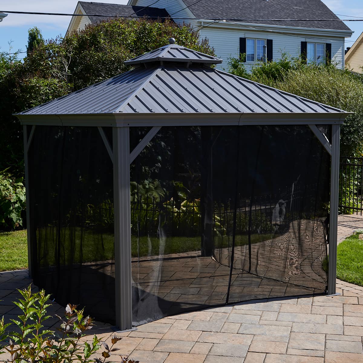 Gazebo Porto 10' x 10' - Anthracite